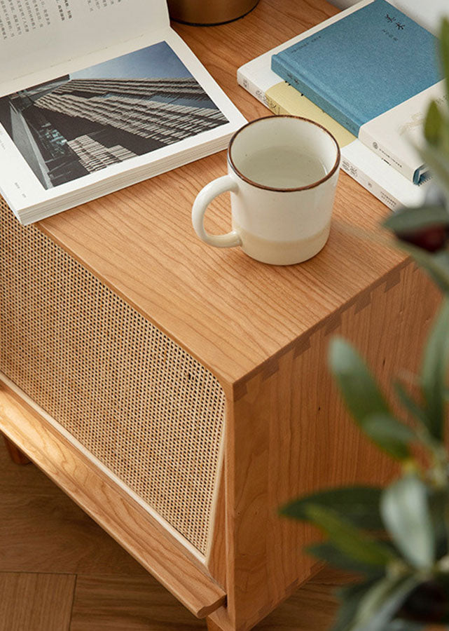 Reno Rattan Nightstand