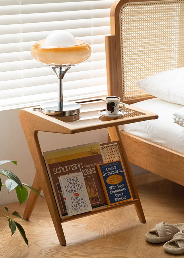 Mira Rattan Side Table