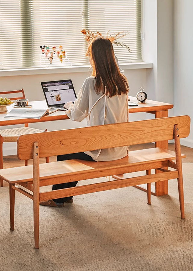 Kemi Bench with Backrest