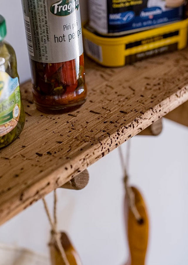 Solid Wood Rustic Wall Shelves