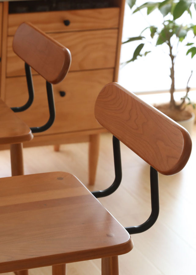 Mocha Barstool with Back