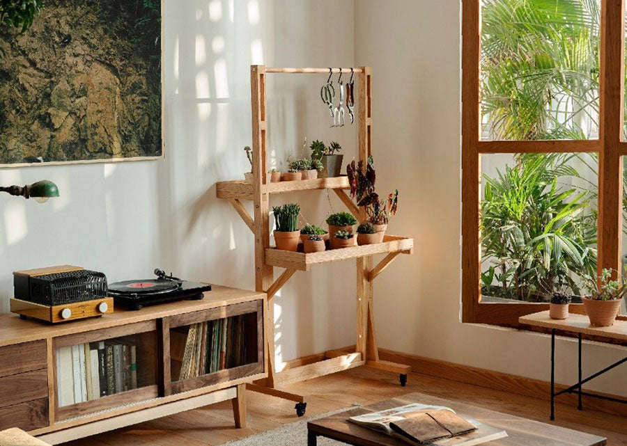 Floro Rolling Plant Rack