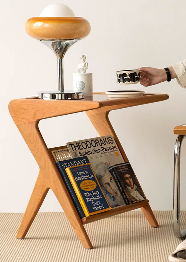 Mira Rattan Side Table