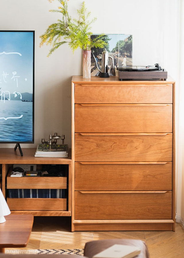 Anne Solid Wood Drawer Chest