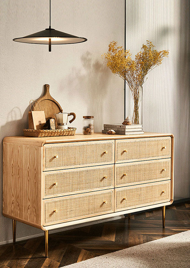 Lente Solid Wood Drawer Chest