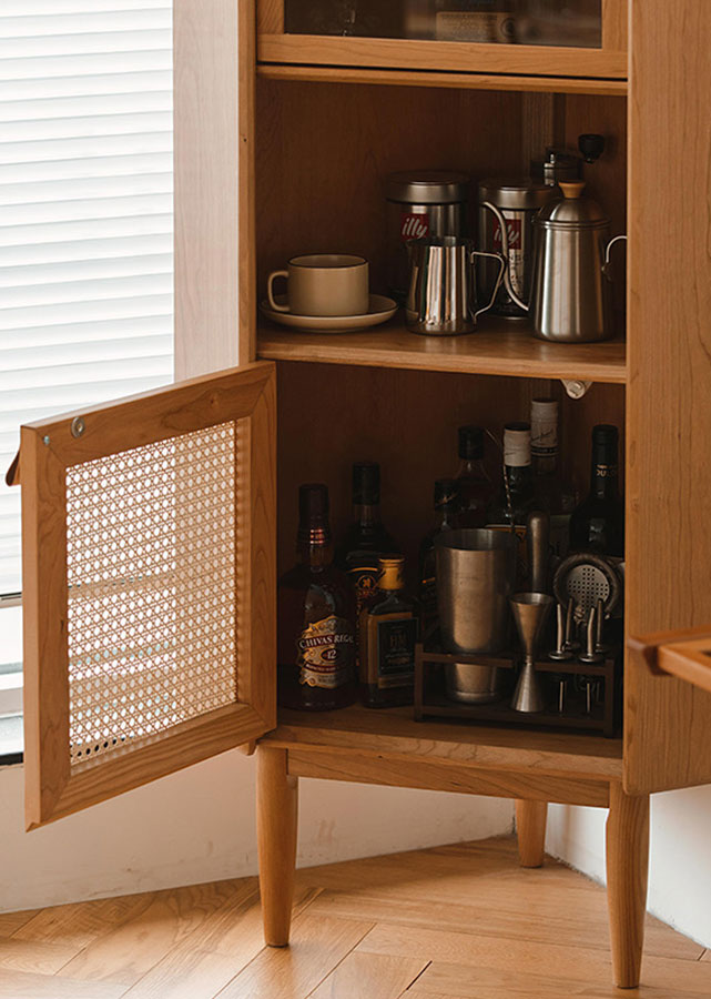 Roues Corner Cabinet