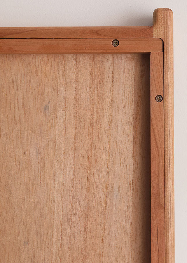 Arca Solid Wood Standing Mirror