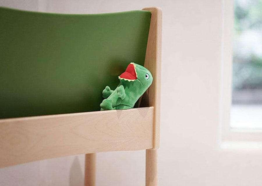 Etage Solid Wood Book Rack