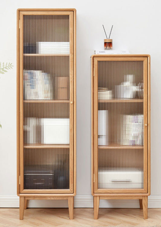 Charis Solid Wood Tall Cabinet