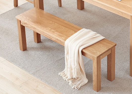 Classic Solid Wood Bench