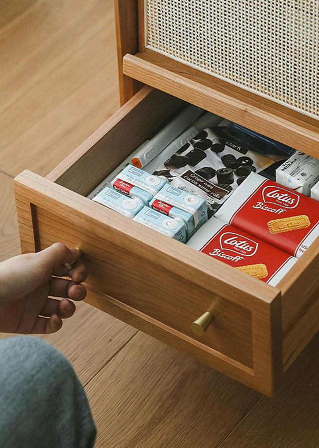 Reno Rattan Nightstand