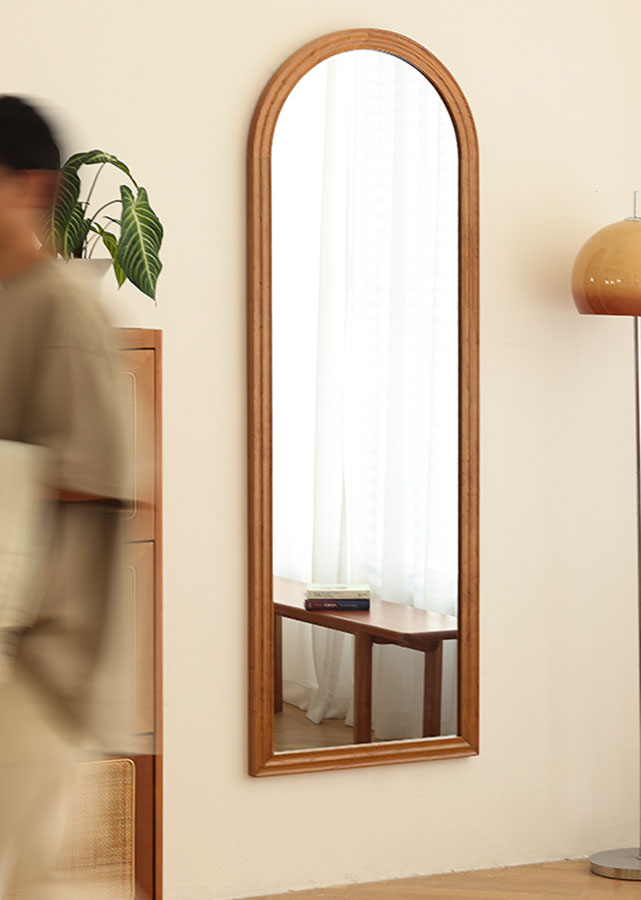Arcus Solid Wood Full-Length Mirror