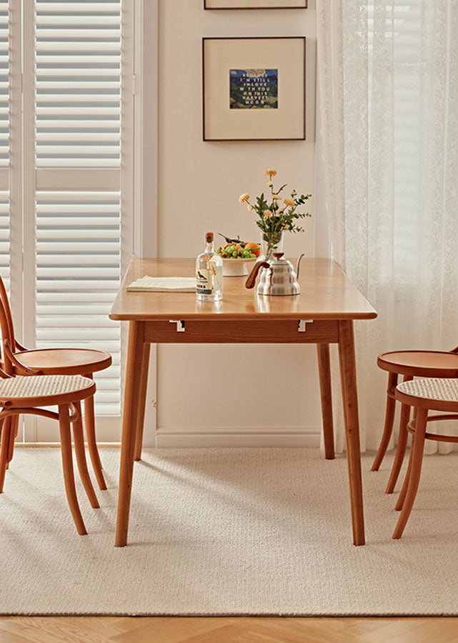 Alma Solid Wood Extendable Table
