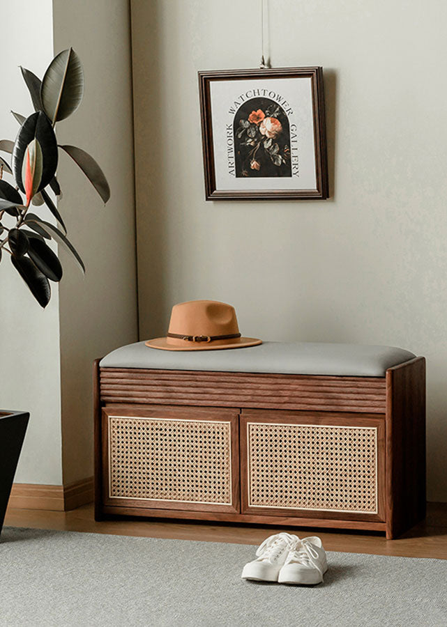 Aeras Solid Wood Shoe Cabinet